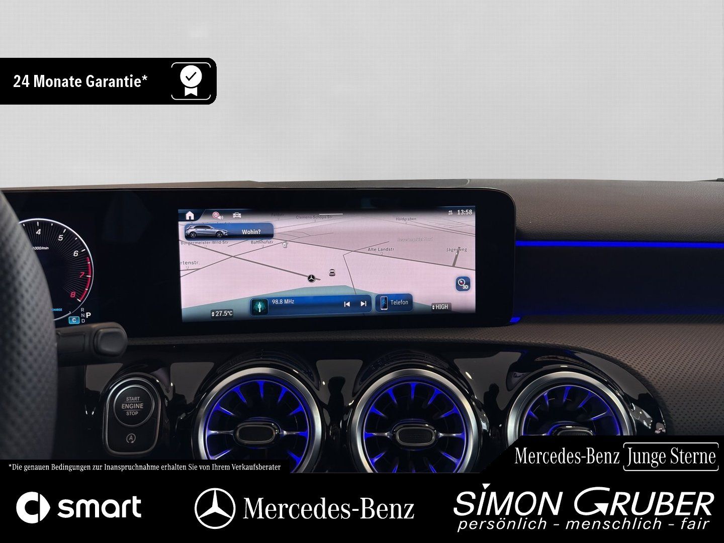 Fahrzeugabbildung Mercedes-Benz A 200 AMG Line KeyGo MultiBeam Kamera Distronic