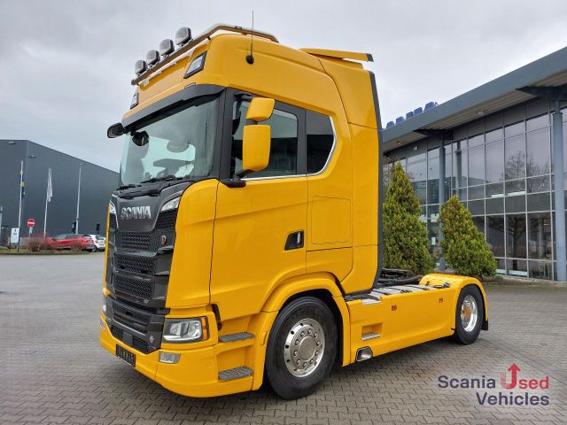 Scania S 580 A4x2NA / PTO / LED / Leder / ACC