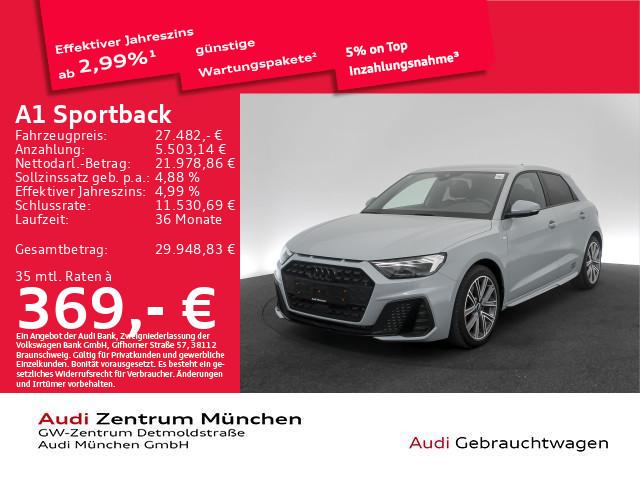 Audi A1 Sportback 40 TFSI S tronic S line Privacy/Sit