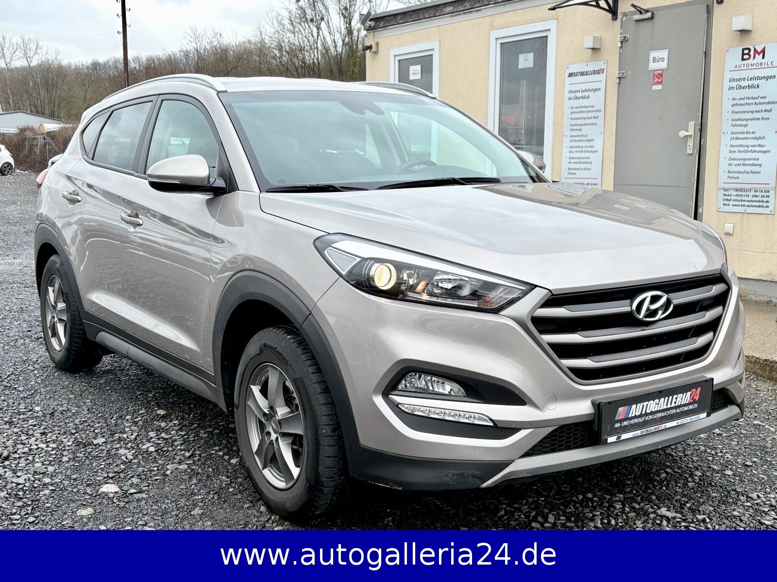 Fahrzeugabbildung Hyundai Tucson 1.6 blue 2WD Navi AHK SHZ Kamera LED 2.HD