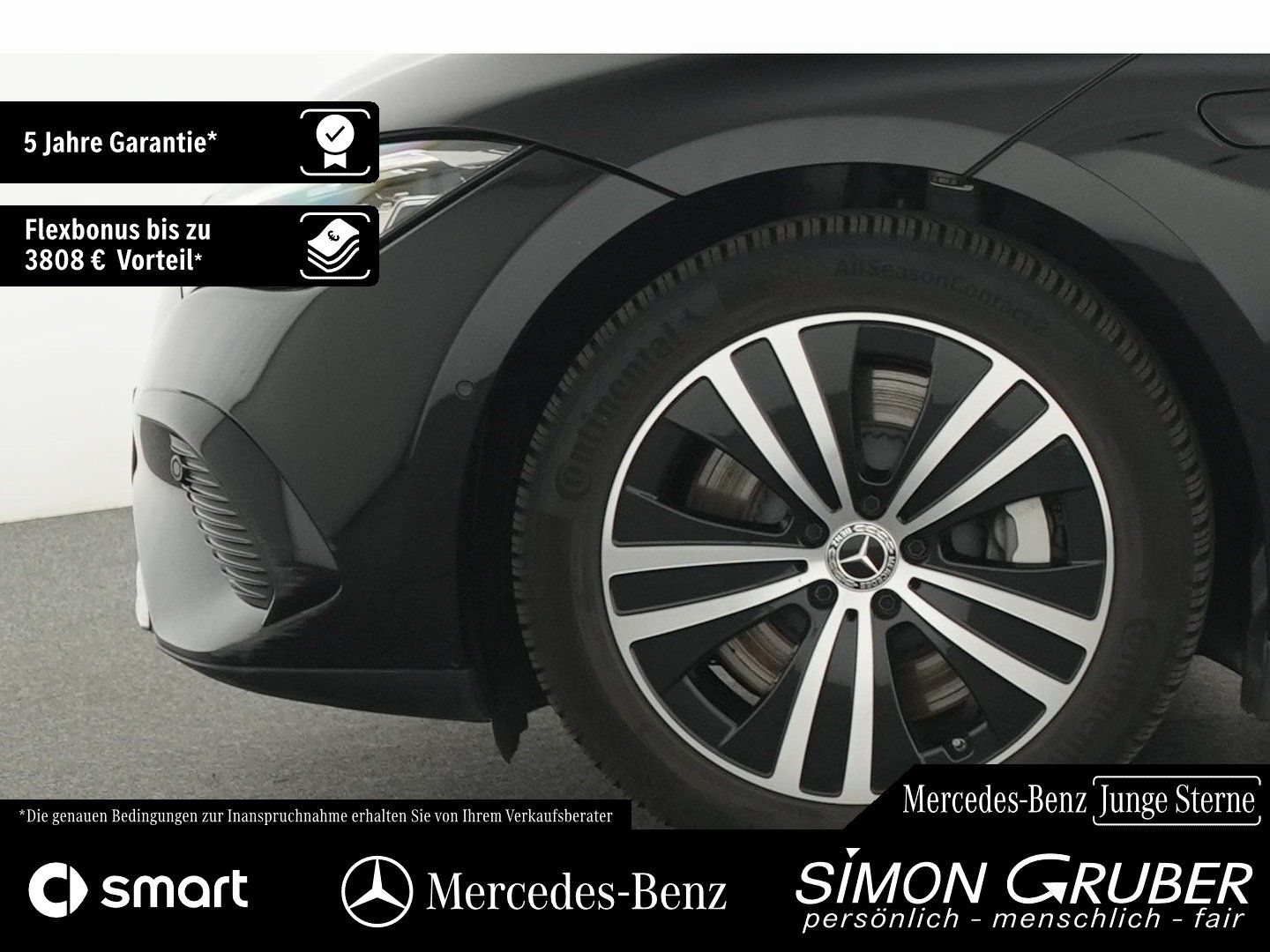 Fahrzeugabbildung Mercedes-Benz EQE 350+ Electric Art Kamera LED Memory Ambi ACC