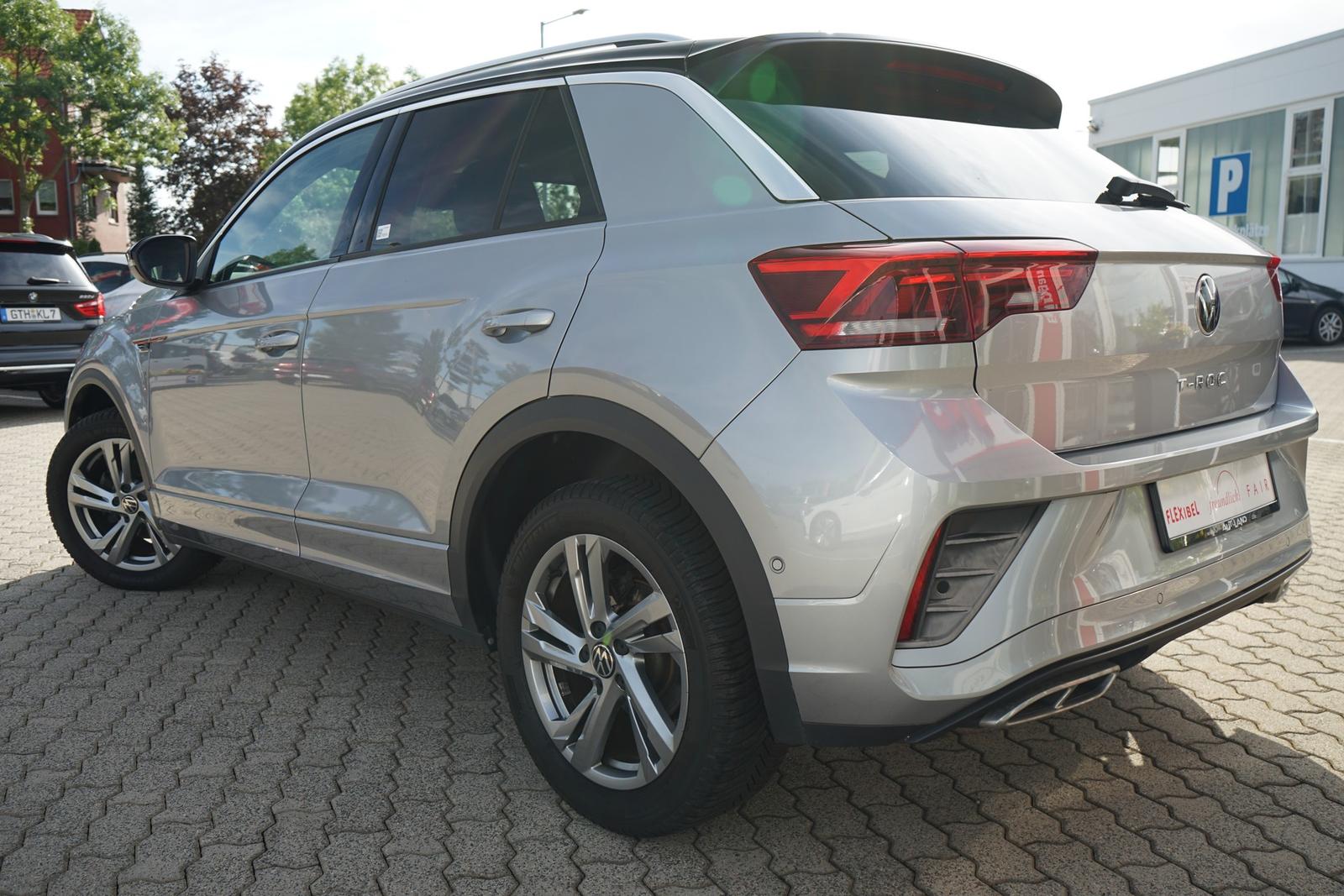 Volkswagen T-Roc 1.0 TSI R-Line LED Navi ACC Kamera Leder, миниатюра 14
