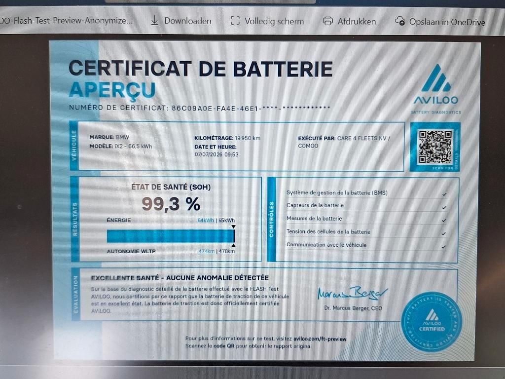Fahrzeugabbildung BMW iX2 20 eDrive,Navi,LED,SH,Kamera,Ausparkassist