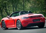 Porsche 718 Boxster | Sommerfzg. | 24.000 km  - Porsche Boxster: Rot, Leder