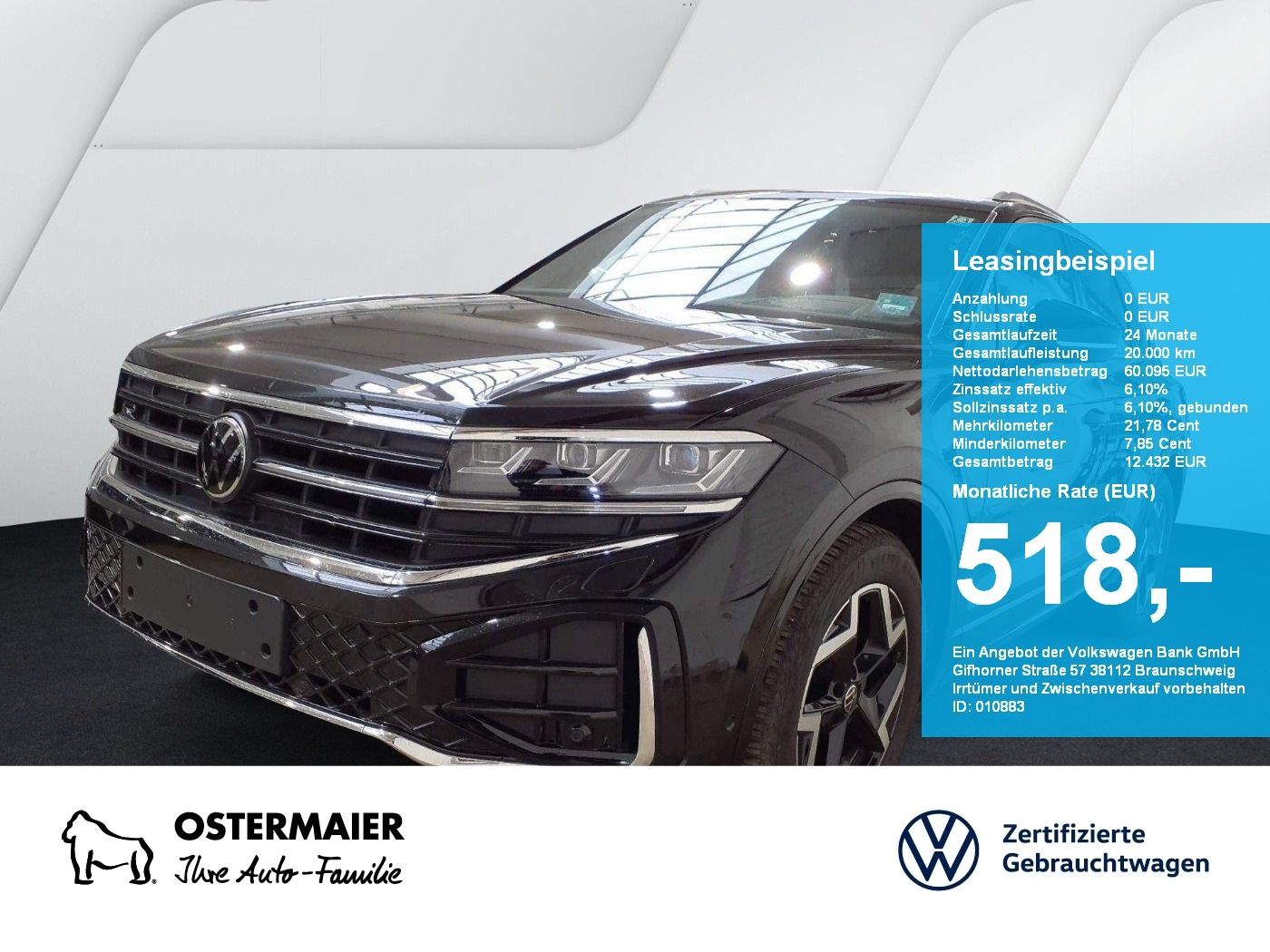 Volkswagen Touareg R-LINE 3.0TDI 231PS NP.98T ACC.AHK.KAMER