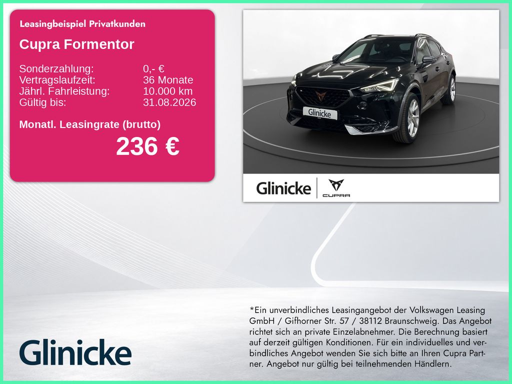 Formentor 2.0 TDI 4D Pano LED LM 18" Navi RFK AC