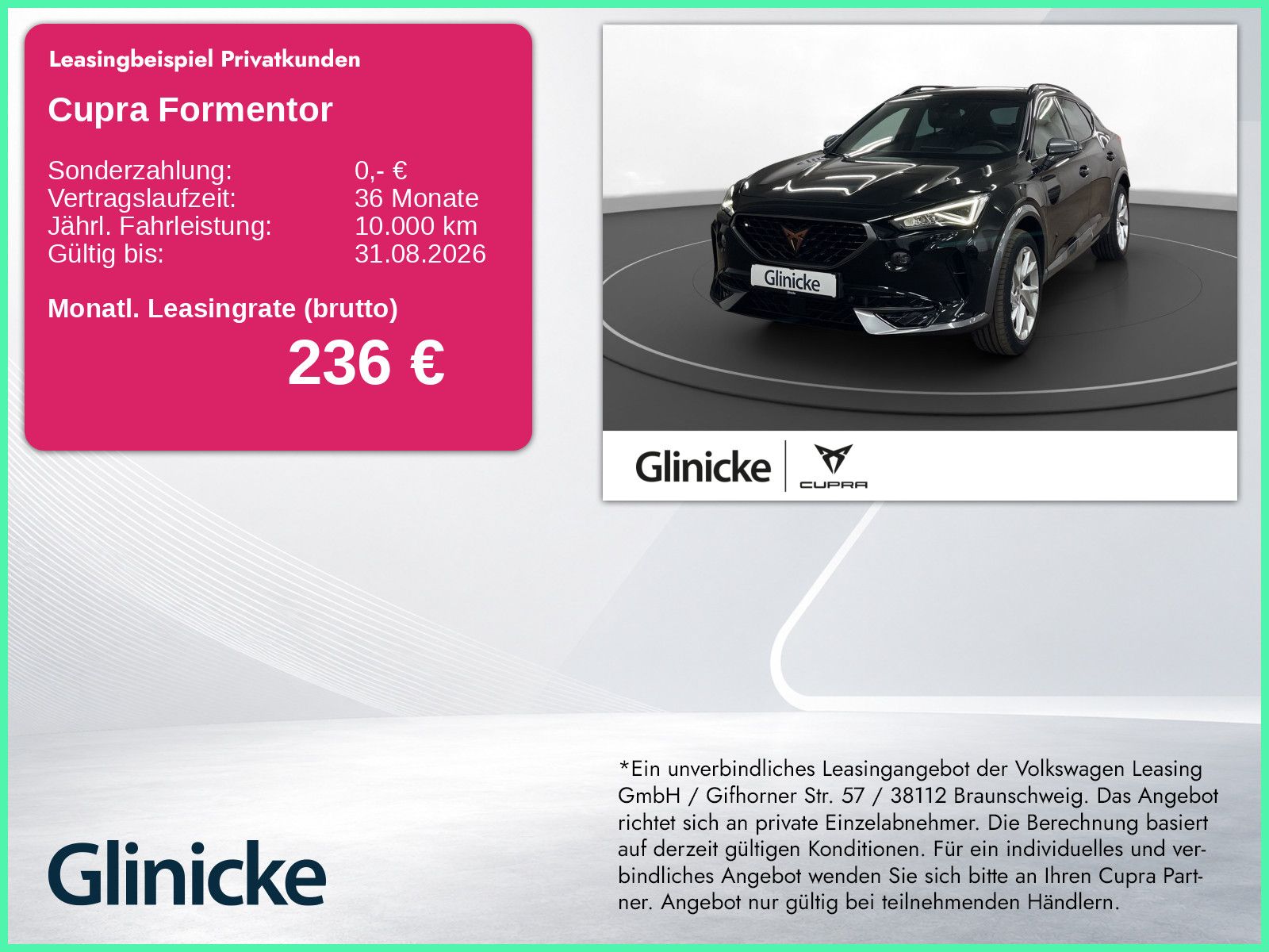 Cupra Formentor 2.0 TDI 4D Pano LED LM 18" Navi RFK AC