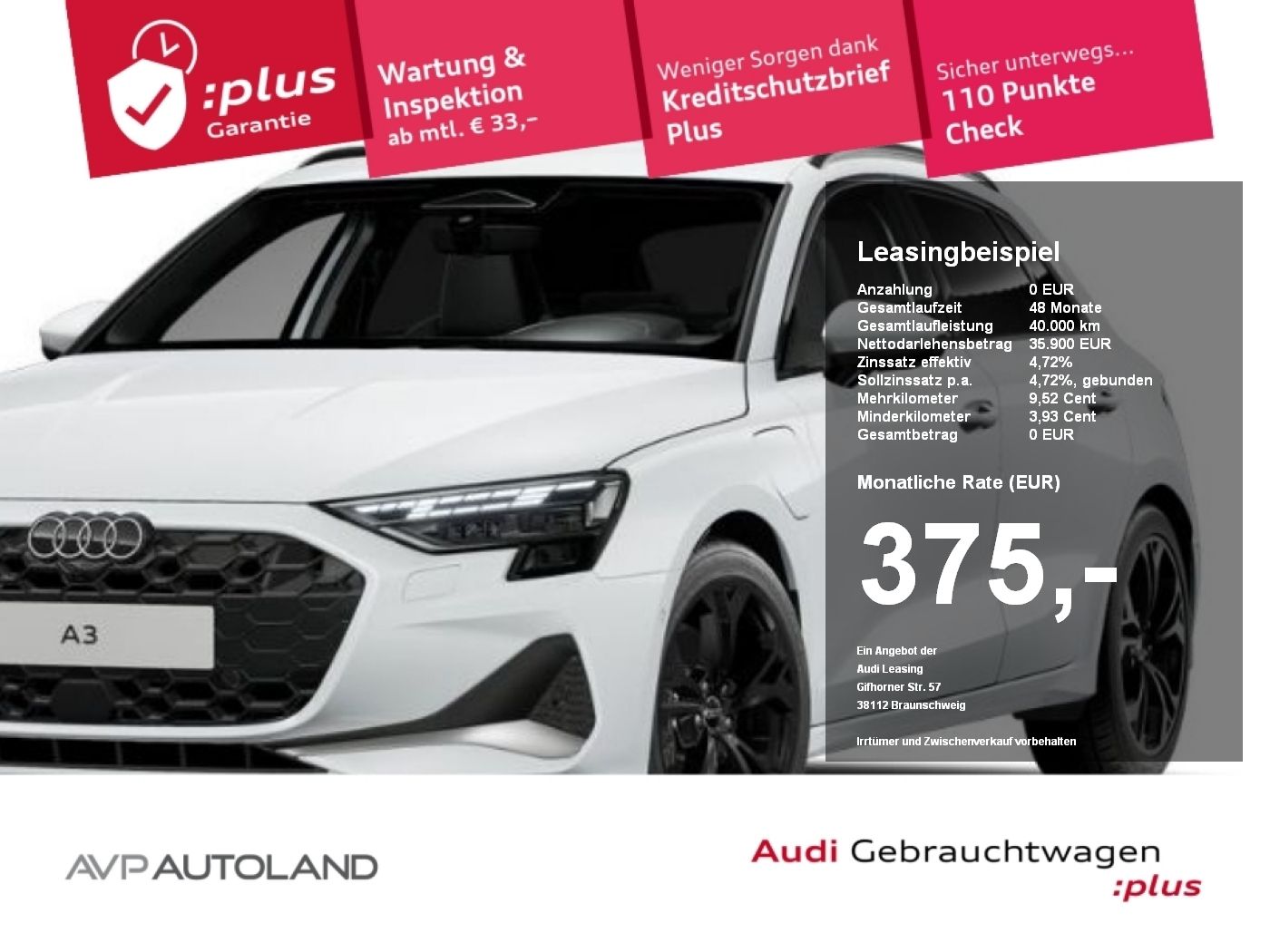 Audi A3 Sportback TSI e S tronic | AHK | LED |