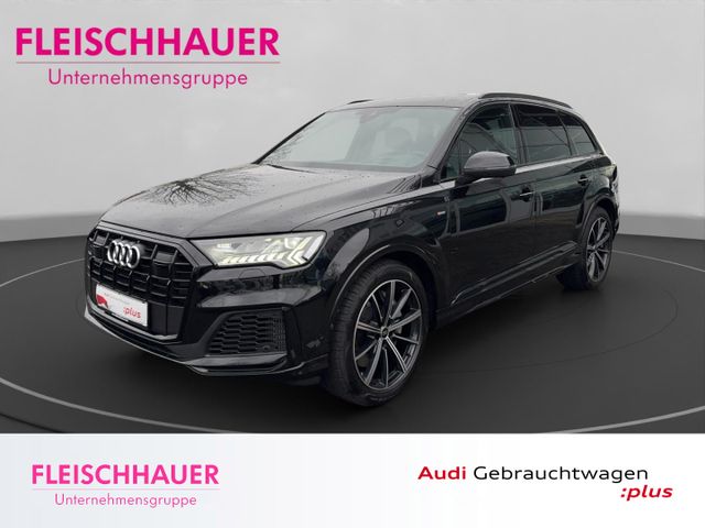 Audi Q7 55 TFSI e qu. S line Laser+AHK+21''+B&O+Navi+