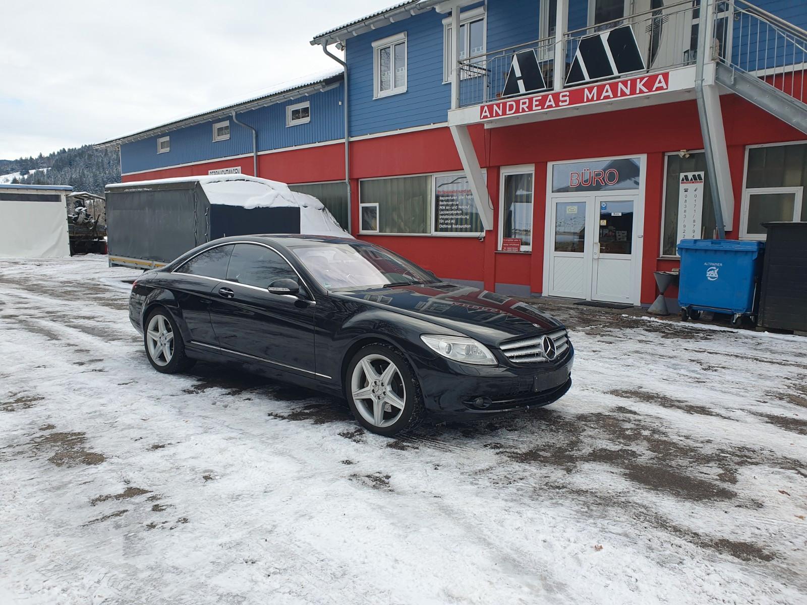 Mercedes-Benz CL 500/Voll/Distro/Volled/AMG-Felg/Tauschmotor