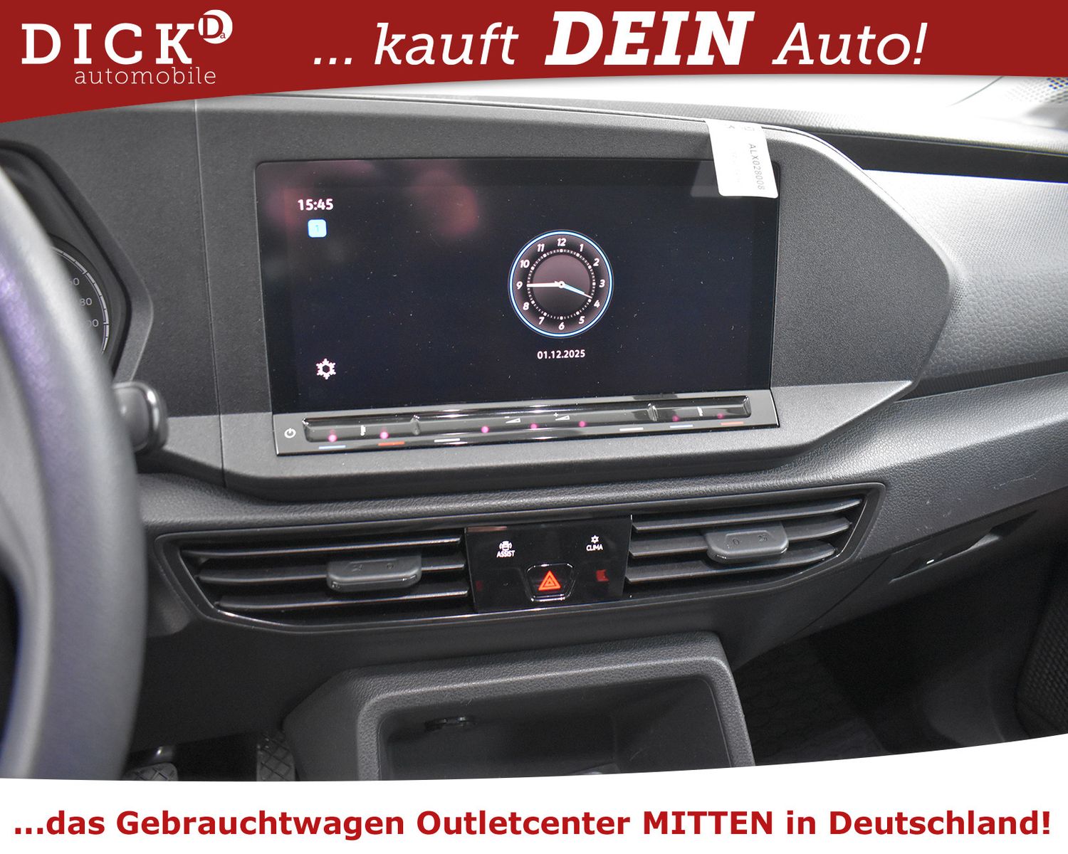 VW Caddy 2.0d Cargo KLIMA+PDC+AHK+NAVI+MFL+DAB+TEMP - Image 12