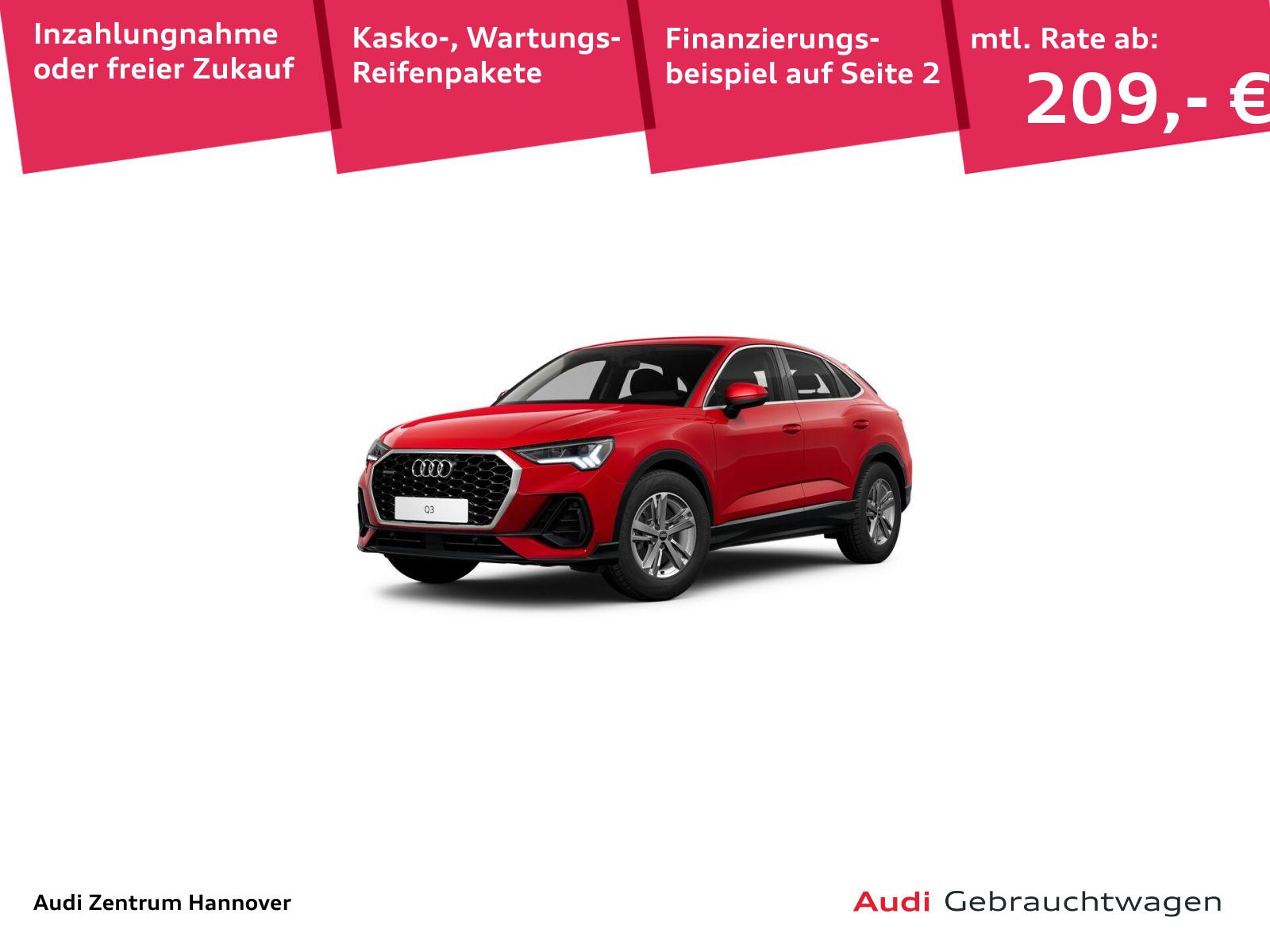 Audi Q3 Sportback 45 TFSI quattro ACC NAVI DAB CARPLA