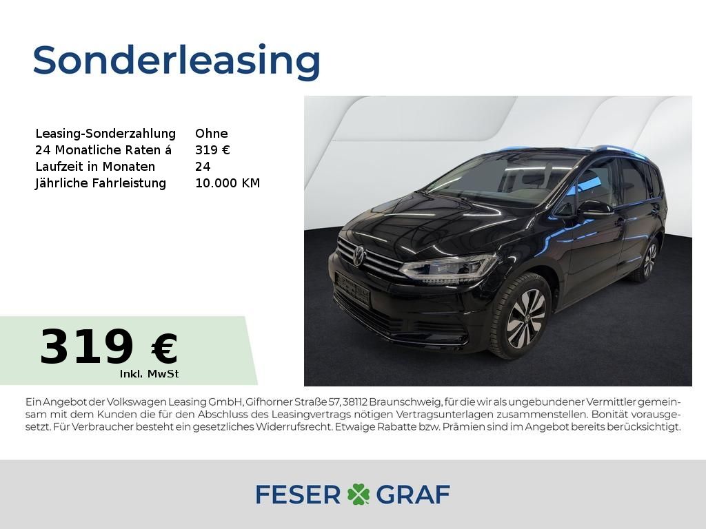 Volkswagen Touran 1.5 TSI Goal DSG 7Si ACC AHK LED Navi 16"