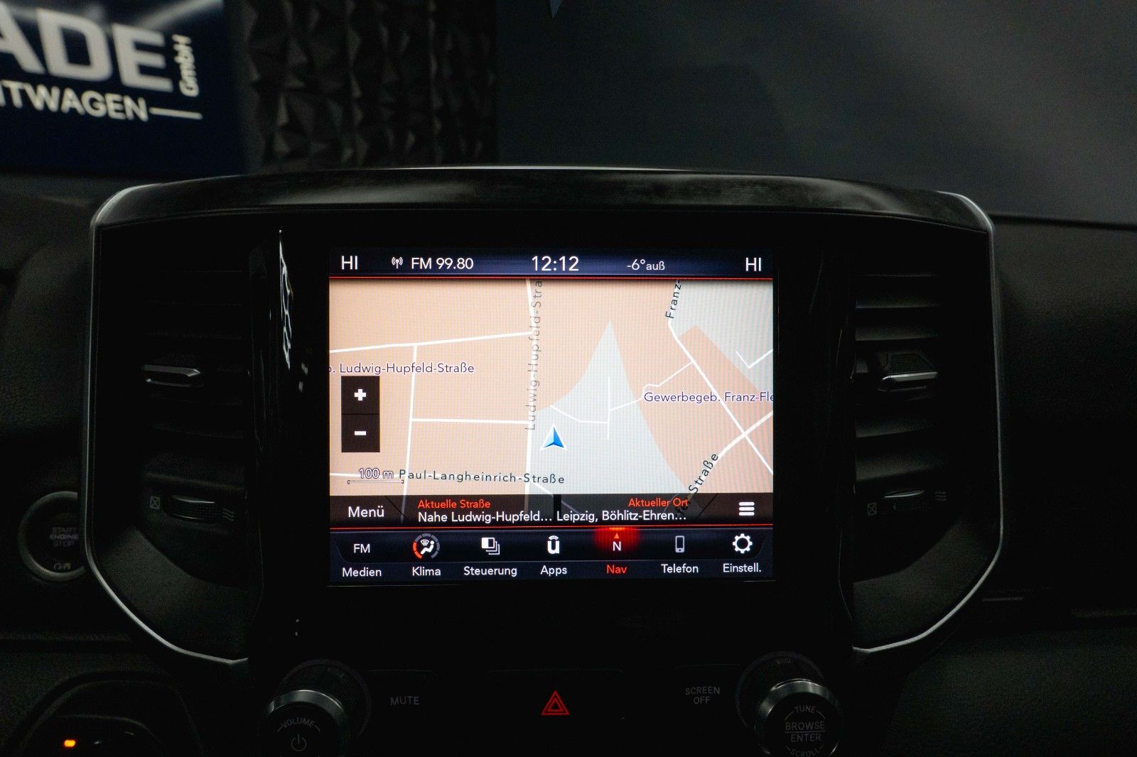 Fahrzeugabbildung Dodge RAM 5.7 V8 HEMI 4x4 Limited OFFROAD AxleLock 19%