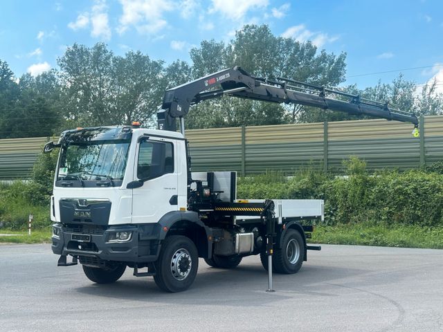 MAN TGM 18.320 4x4 Euro 6e Pritsche Hiab 228-4 Kran