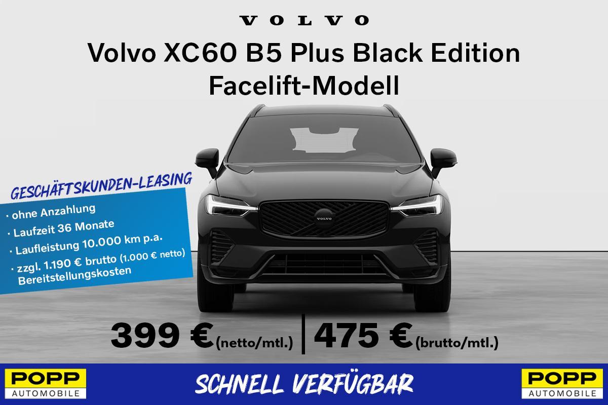 Volvo XC60 B5 AWD Plus Black Edition FACELIFT FHZ H/K