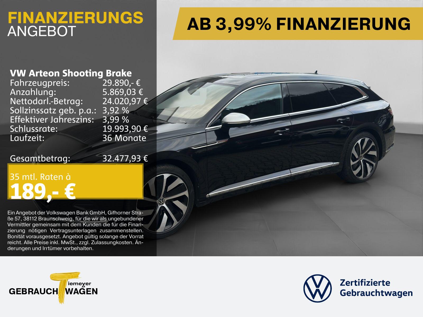 Volkswagen Arteon Shooting Brake 2.0 TDI 4M LM19 AHK STHZG