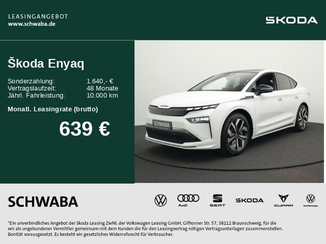 Skoda Enyaq Coupe Sportiline 85 S *Wärmep.*PANO*AHK*20 imagem 2
