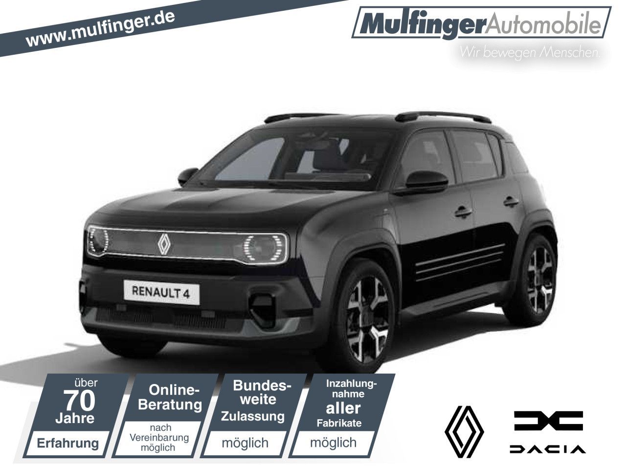 Renault R 4 E-Tech elektrisch Techno 150 Comfort Range