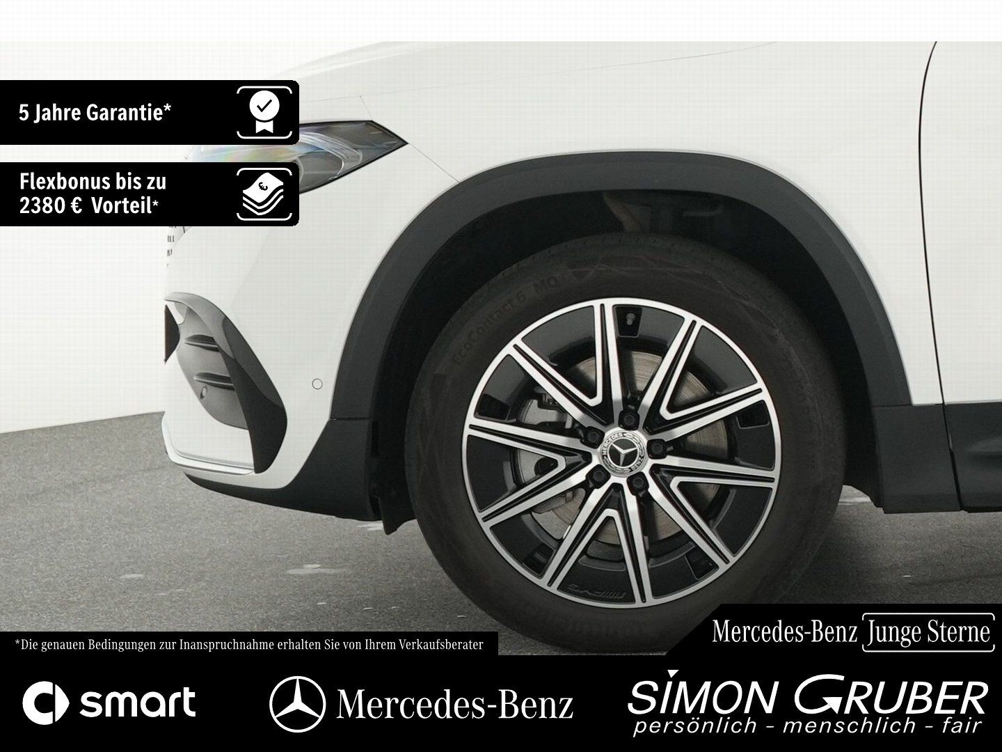 Fahrzeugabbildung Mercedes-Benz EQB 250+ AMG Pano Ambi LED EasyPack AHK Mod 2025