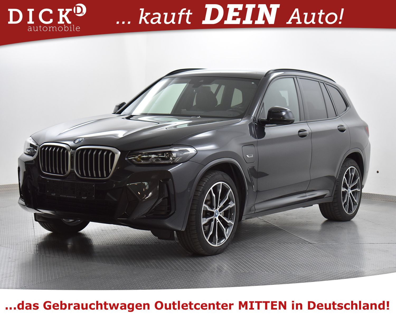 BMW X3 xDr 30e M Sport/PAKET+PROF+VIRTU+360+MEMO+20" - Image 2
