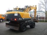 Hyundai Robex 160W-9A Wheel Excavator with bucket - Hyundai Kastenwagen