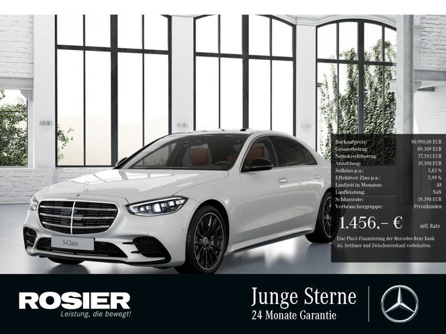 Mercedes-Benz S 400 d 4M AMG Line Night Distr Burm Pano