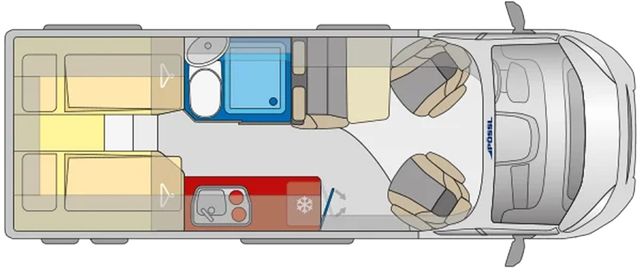 Pössl Trenta 640 Citroen Navi + Rückfahrkamera