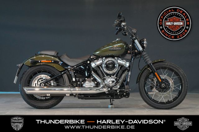 Street Bob Olive Steel Metallic