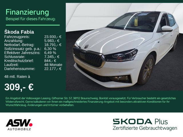 Skoda Fabia Drive 1.0 TSI DSG LED Navi Pano ACC RFK VC