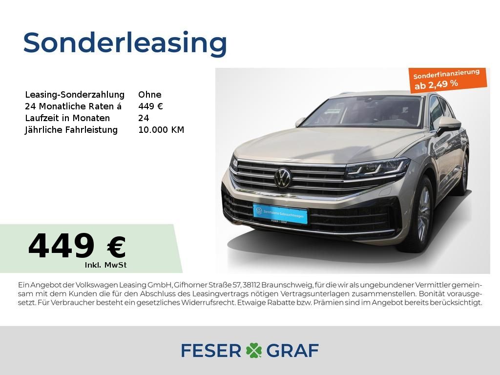 Volkswagen Touareg 3.0 TDI 4M Elegance AHK Luftf. Matrix