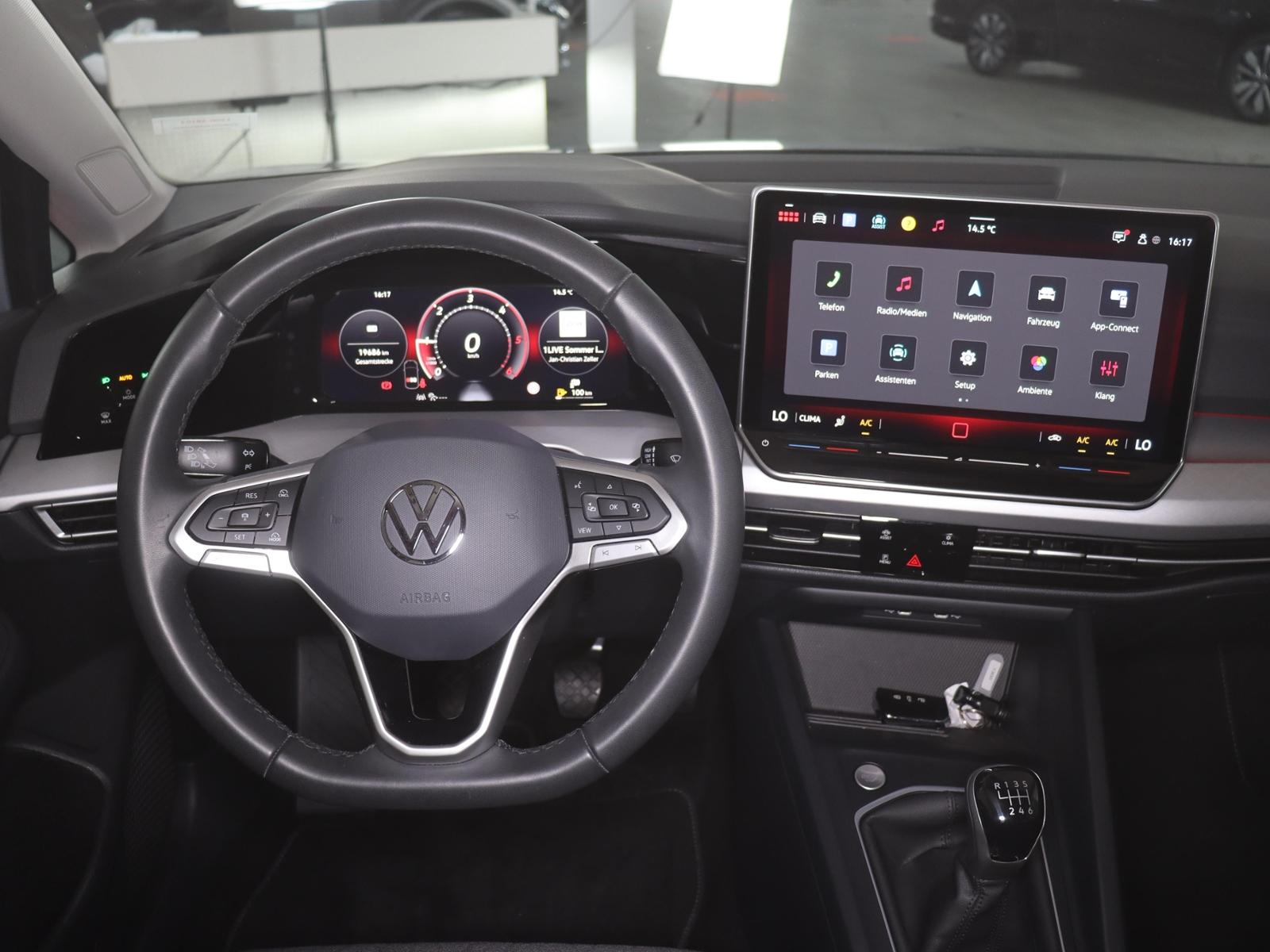 Volkswagen Golf Life 2.0TDI 249,-ohne Anzahlung App-Connect, миниатюра 9
