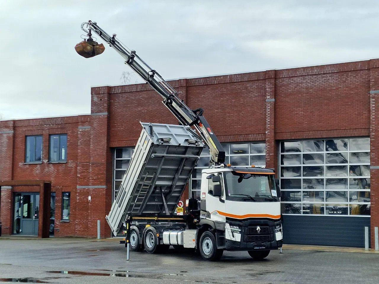 Renault C 440 - 6x2*4 - HIAB X Pro 232 Crane - Meiler 3