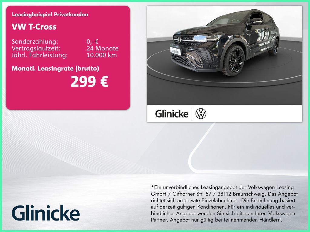 T-Cross R-Line 1.5 TSI (150 PS) DSG | AHK