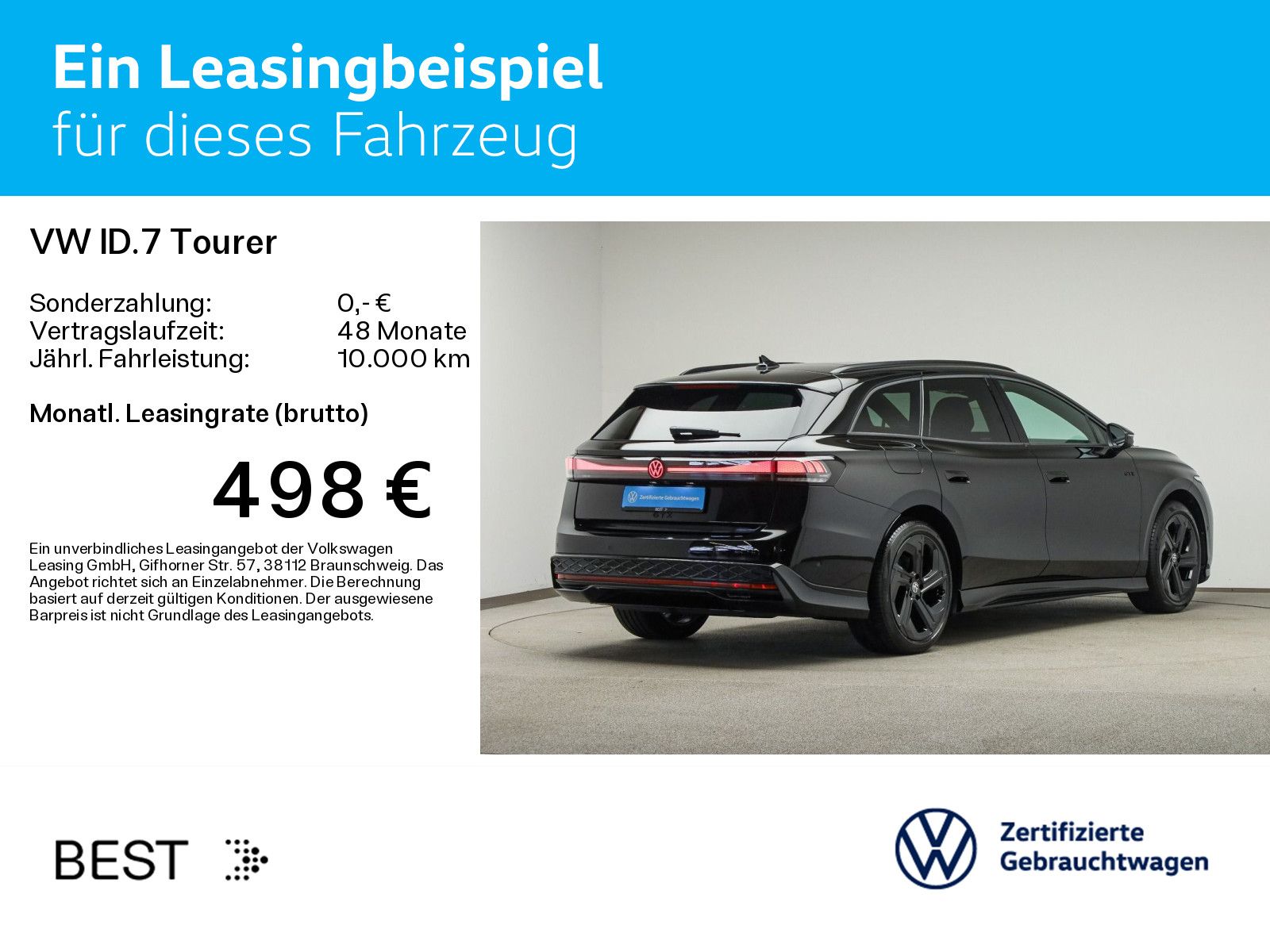 Volkswagen ID.7 Tourer GTX 4M*WÄRMEPUMPE*IQ.LIGHT*PANO*AHK* imagem 3