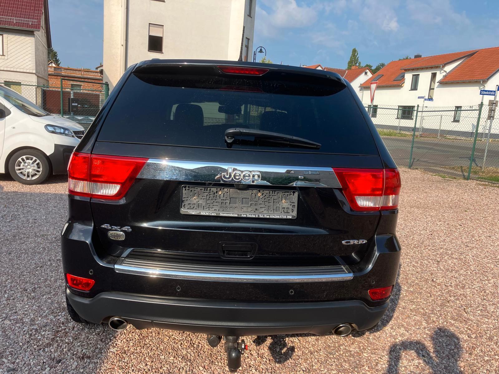 JEEP GRAND CHEROKEE V6 3.0 CRD OVERLAND 241CH - 4X4 - BVA - HAYON ÉLECTRIQUE - TOIT OUVRANT - 1ERE MAIN