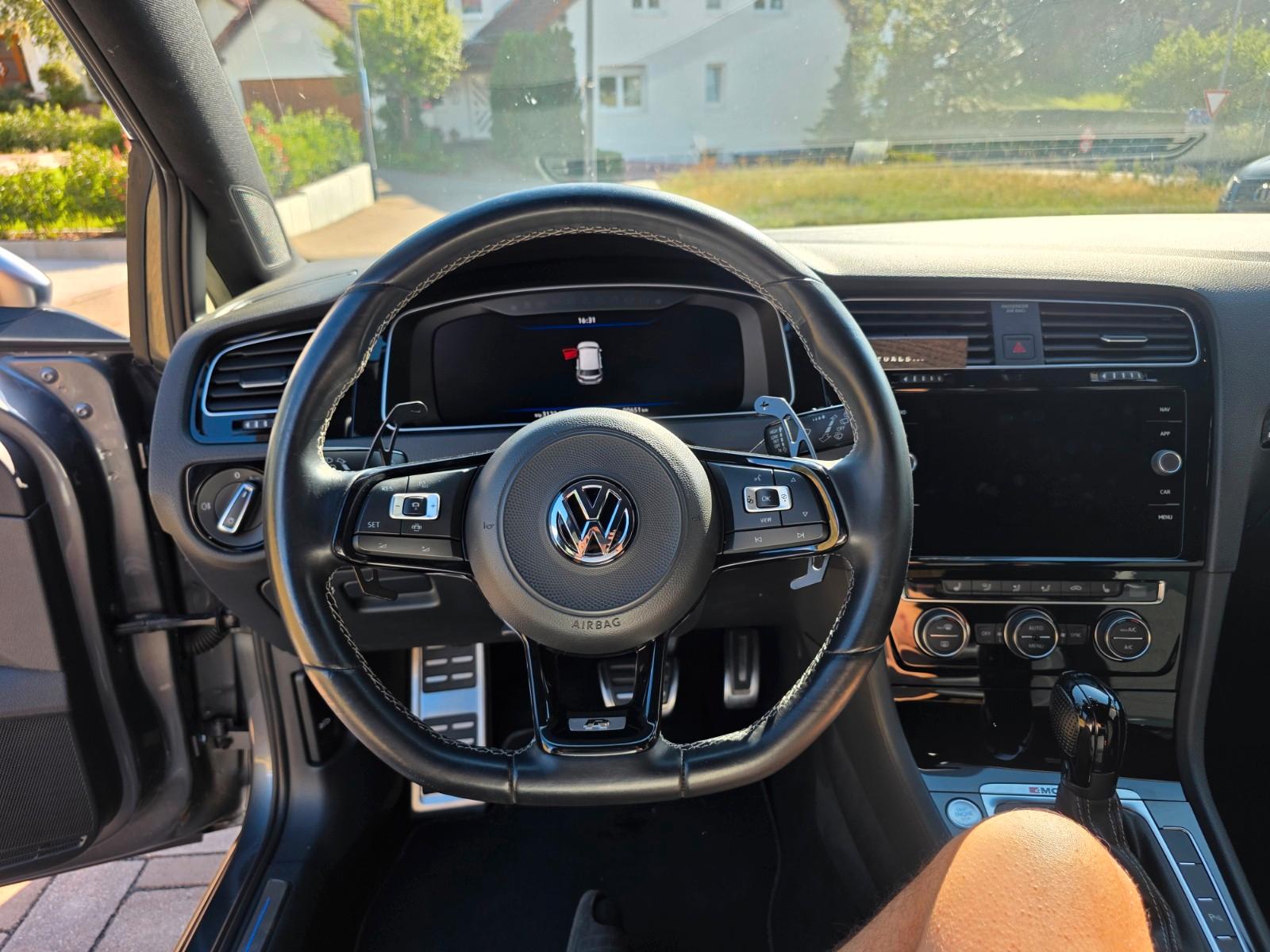 Volkswagen Golf 7.5R DSG Grey Metallic Scheckheft TOP, миниатюра 7