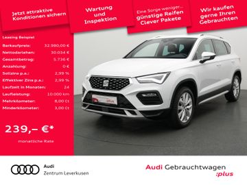 Seat Leasingangebot: Seat Ateca Xperience DSG CARPLAY LED PDC ACC NAVI KAM