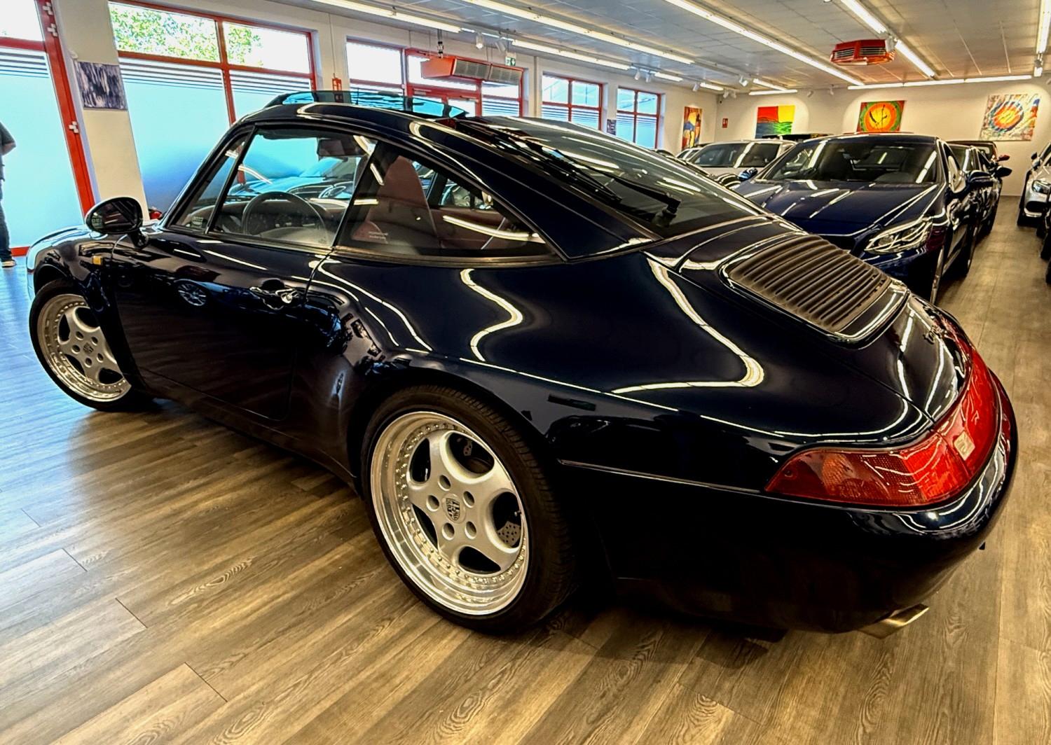 Porsche 993 Targa C2 PTS  6 Gang Deutsch  78TKM Historie
