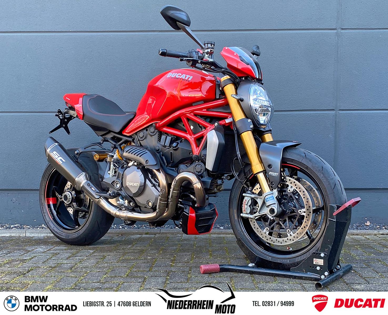 Ducati Monster 1200 S SC-Project 1 Jahr Garantie Carbon
