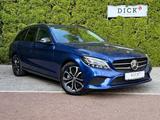Mercedes-Benz C 300 d T Aut Avantg LED+NIGHT+VIRTUAL+KAM+DISTR - mit Diesel-Antrieb: Blau, Kombi, mit Klimaautomatik