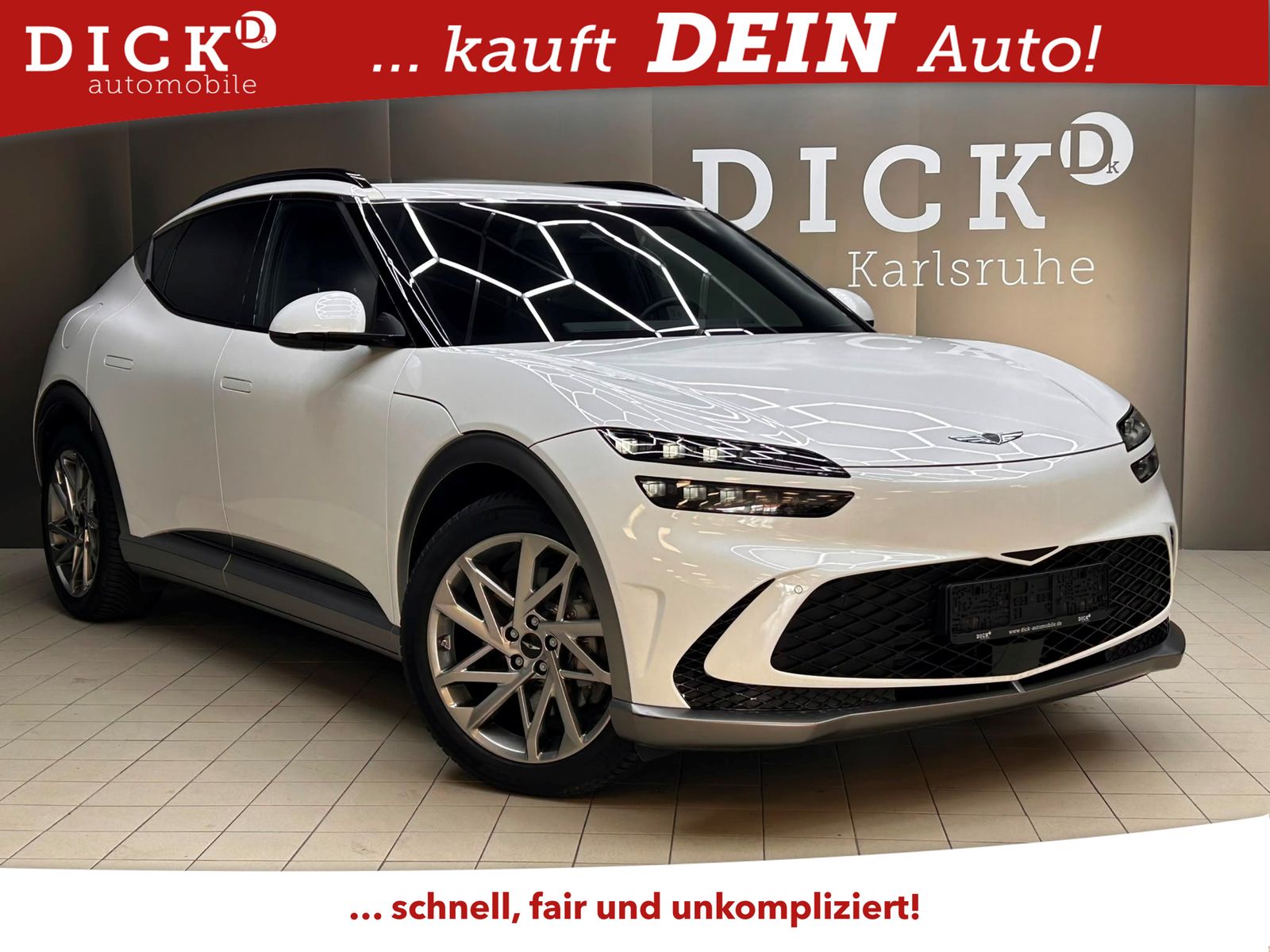 Genesis GV60 Sport Elekt PANO+LED+NAVI+B&O+KAMER+ACC+20"