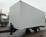 Obermaier 1 Achs Anhänger Alu-Möbelkoffer  - Obermaier Tieflader