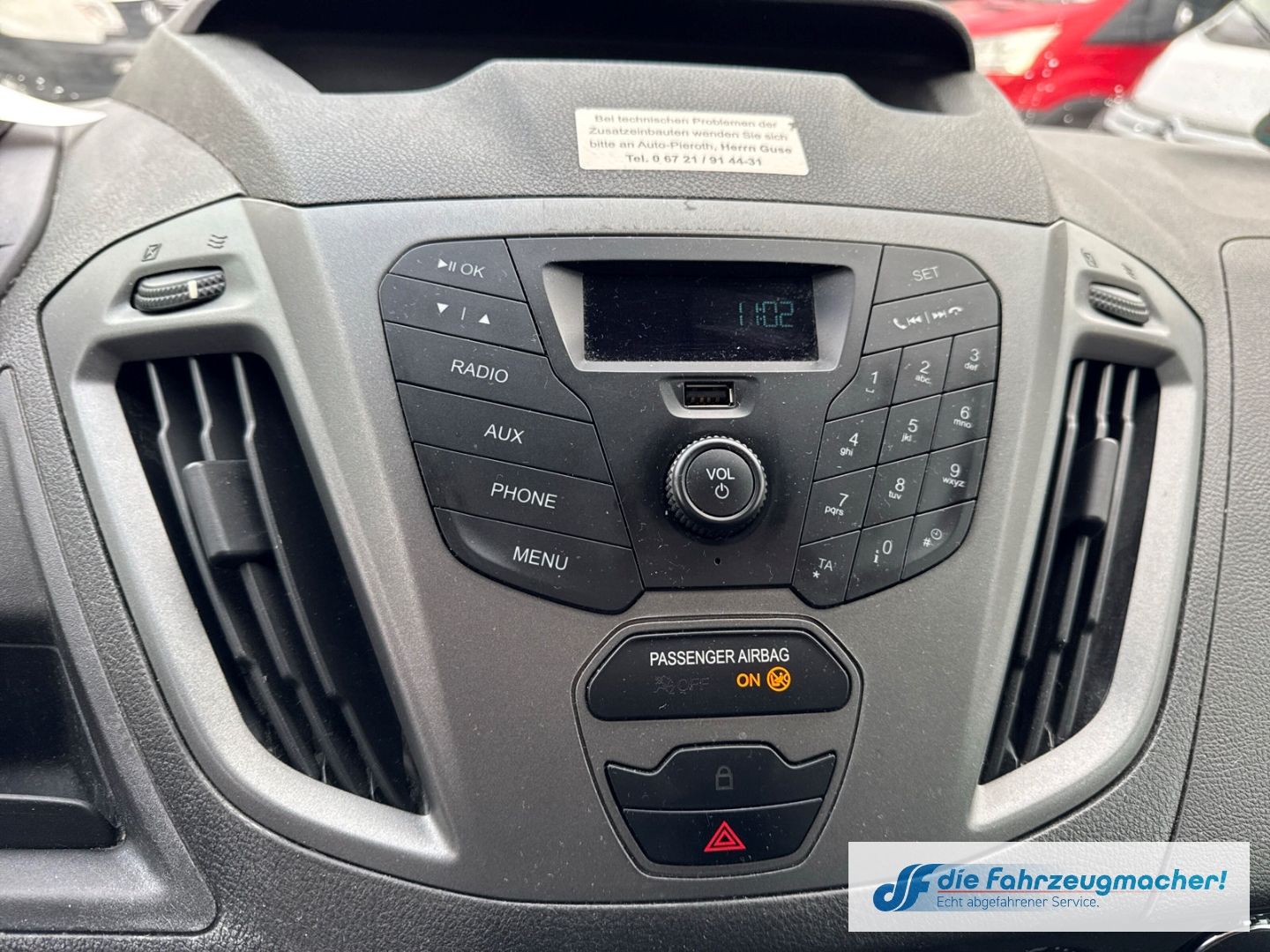 Fahrzeugabbildung Ford Transit Custom Tourneo 300 L1 *2255*EXPORT