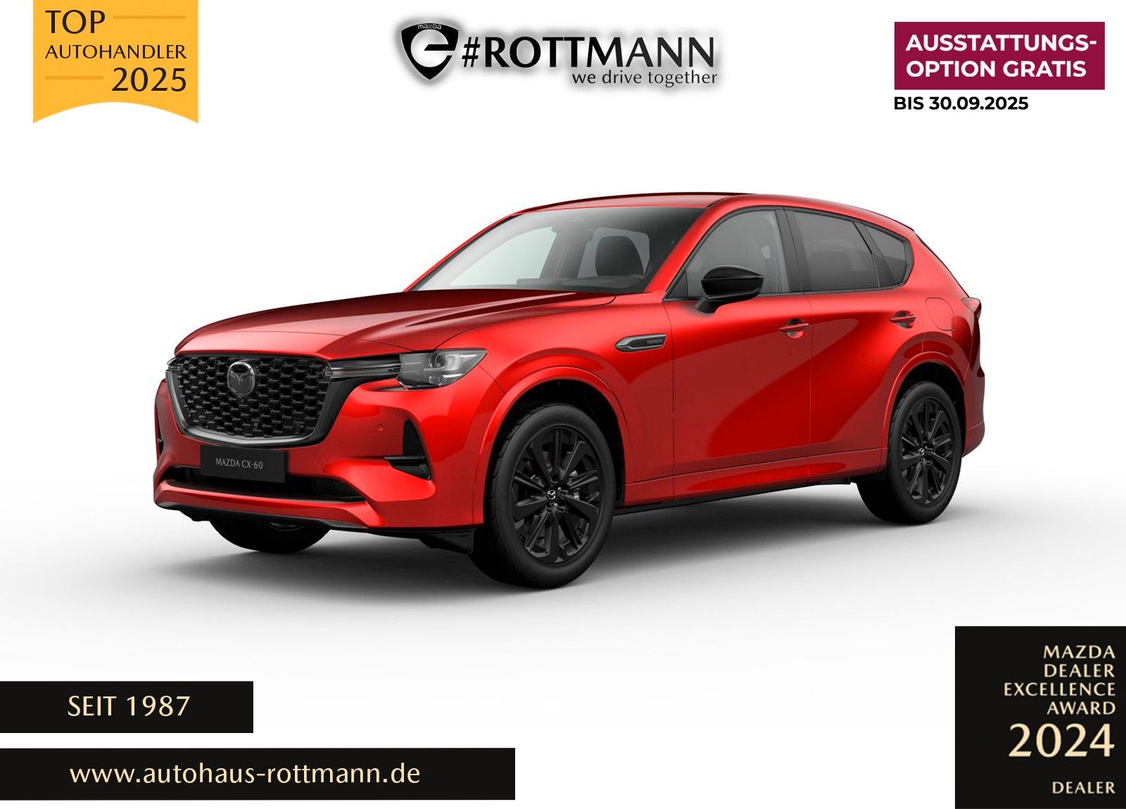 Mazda CX-60 2025 Plug-In PHEV 327ps Aut. AWD Homura