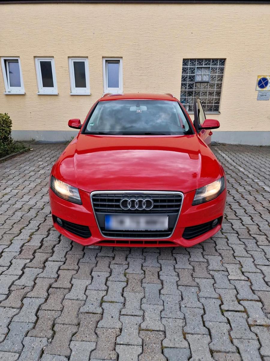 Audi A4 2010 — вигляд ззаду