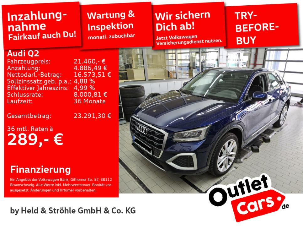 Audi Q2 35 TFSI advanced 18 LED NAVI PDC SHZ