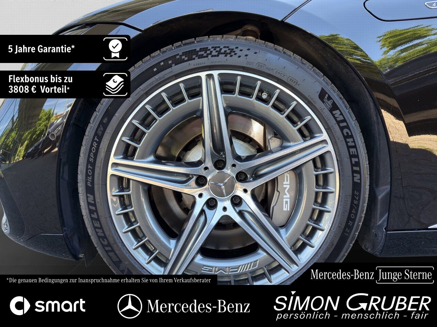 Fahrzeugabbildung Mercedes-Benz EQS 53 4M+ AMG Pano Carbon Sitzkl Massage 118Kw