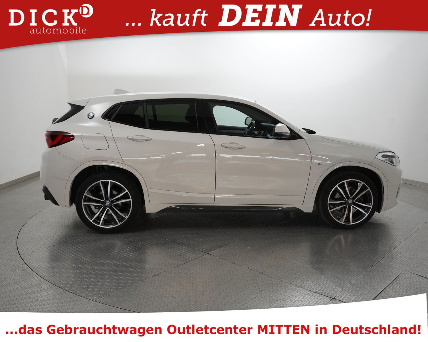 Fahrzeugabbildung BMW X2 sDr 18d Aut. M SPORT+SHADOW+HEAD+PROF+AHK+19"
