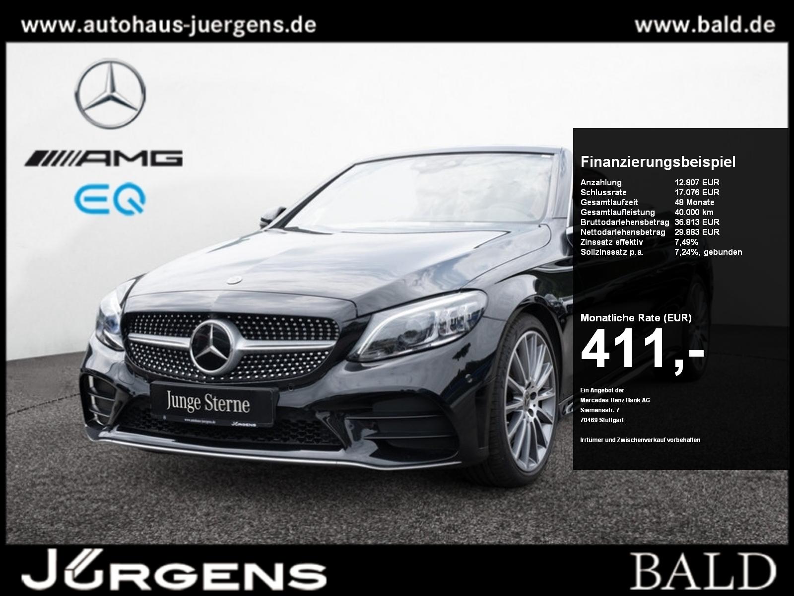 Mercedes-Benz C 300 d Cabrio AMG-Sport/Wide/Burm/360/Distr/19'